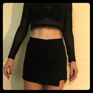 Black Skort